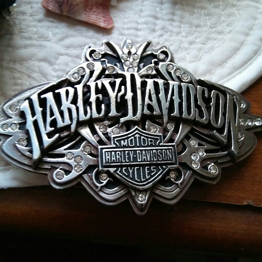 Harley-Davidson womans belt buckle